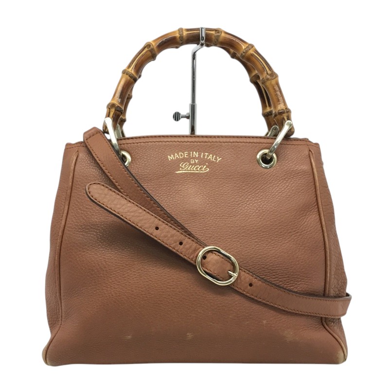 楽天市場】【バッグ】GUCCI グッチ バンブー ハンドバッグ 2WAY
