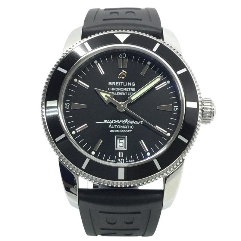 BREITLING【ブライトリング】百貨店大海原 A1732024 メンズウオッチ 自動小銃一巻き OH/大成済【中古品/USED-AB】一六銀行 かんてい局那覇店 ｎ3100012927300051