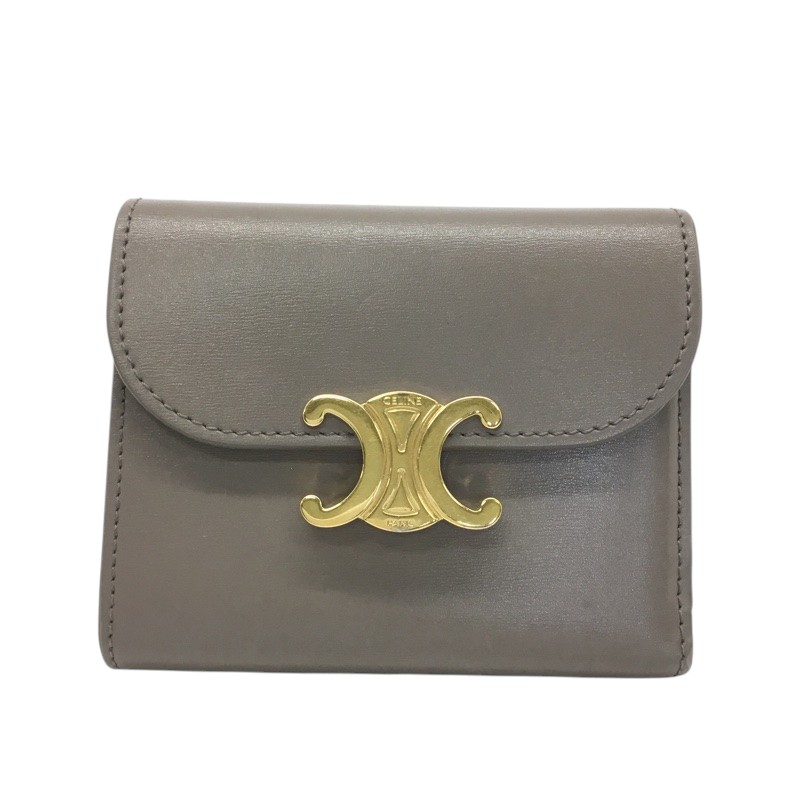 楽天市場】【未使用品】【財布】CELINE セリーヌ マカダム柄 三つ折り