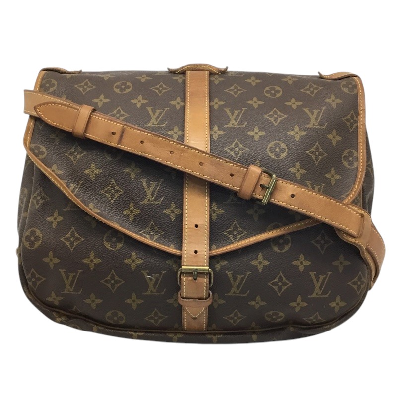 LOUIS VUITTON【ルイヴィトン】ソミュール35　M42254　モノグラム　ショルダーバッグ　男女兼用【中古品/USED-B】質屋　かんてい局那覇店　ｎ3100427927300601｜かんてい局沖縄　店