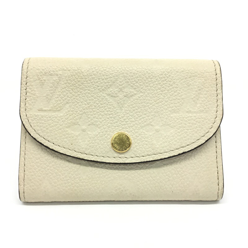 LOUIS VUITTON【ルイヴィトン】ポルトモネ ロザリ M81445 モノグラム アン工業プラント 二つ折り紙入れ コンパクトウォレット【中古品/USED-AB】一六銀行 かんてい局つかざん店 ｔ3101897927300393