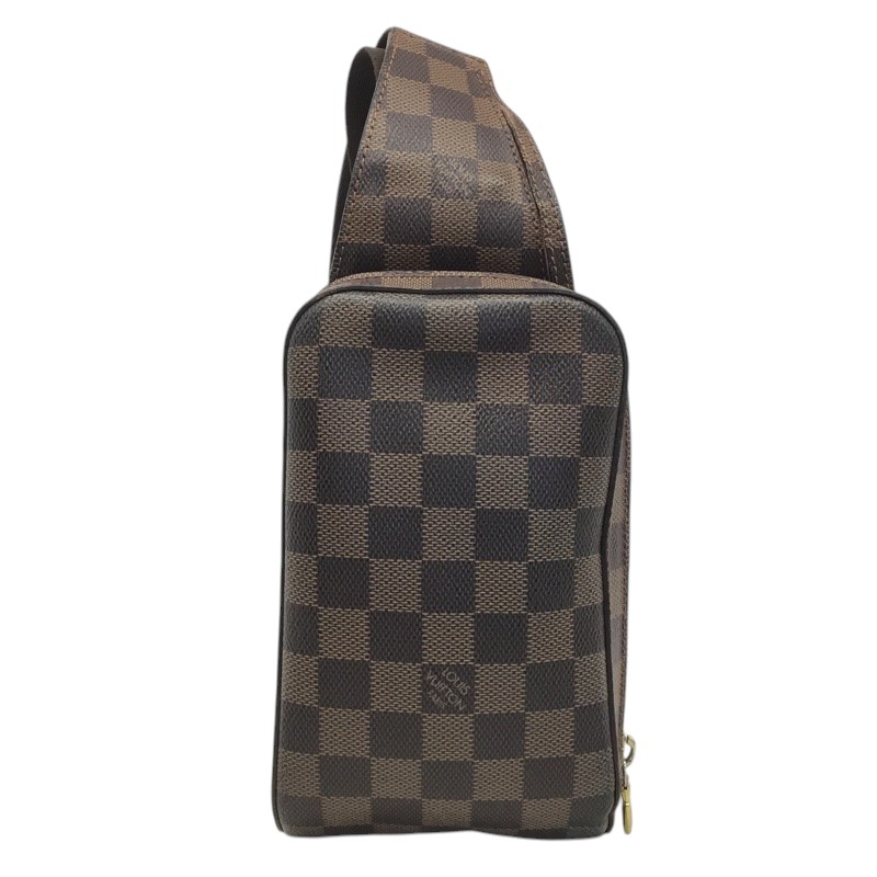 LOUIS VUITTON【ルイヴィトン】ジェロニモス 中期ひな形 N51994 ダミエエべヌ 上半身御徒面子 ショルダーバッグ【中古品/USED-B】一六銀行 かんてい局那覇店 ｎ3100653927300070
