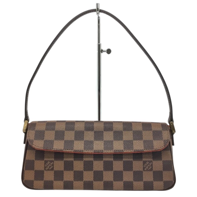 LOUIS VUITTON【ルイヴィトン】レコレータ N51299 ハンドバック ダミエエべヌ レディース【中古品/USED-AB】一六銀行 かんてい局那覇店 ｎ3100427927300631 バッグ・小物・ブランド雑貨-バッグ