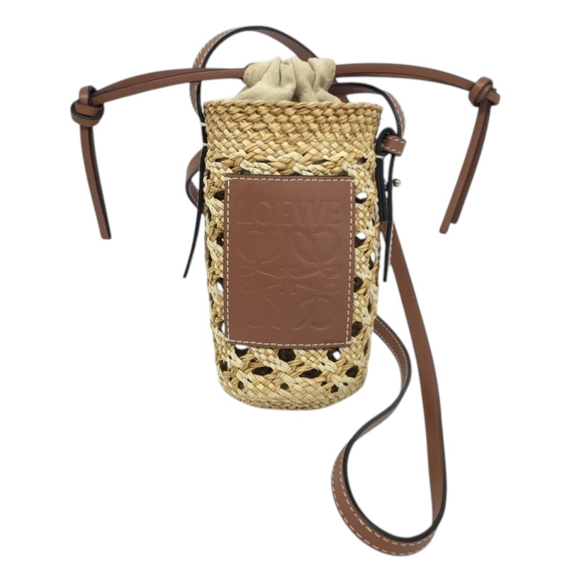 LOEWE【ロエベ】シリンダーポケット ミニバッグ ショルダーバッグ ナチュラル/タン(ブラウン系) C000P71X01【中古品/USED-B】質屋 かんてい局那覇店 n3100483927300014|かんてい局沖縄 店