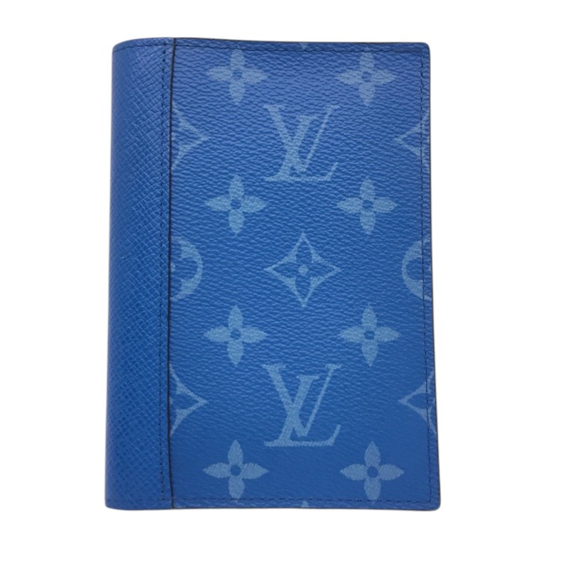 LOUIS VUITTON【ルイヴィトン】クーヴェルテュールパスポールNM 旅行免状容れもの M31030 モノグラム 五分五分ガ 青碧【中古品/USED-AB】一六銀行かんてい局那覇店 ｎ3102689927300085