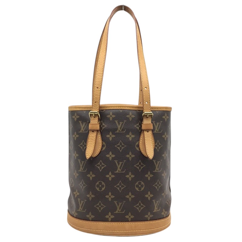 LOUIS VUITTON【ルイヴィトン】井戸釣瓶PM M42238 モノグラム ショルダーバッグ ※合切袋欠品【中古品/USED-AB】一六銀行 かんてい局那覇店 ｎ3100427927300635