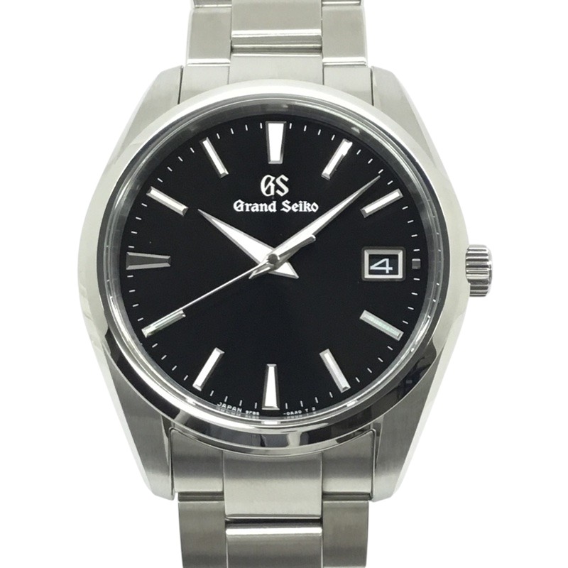 Grand Seiko【競技場セイコー】GS SBGP011 ヘリテージコレクション 9F石英 黒いこと メンズウオッチ【中古品/USED-AB】一六銀行 かんてい局那覇店 ｎ3105901927300043