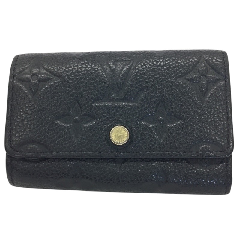 LOUIS　VUITTON【ルイヴィトン】ミュルティクレ6　6連キーケース　M64421　モノグラム　アンプラント　ブラック【中古品/USED-B】質屋　かんてい局那覇店　ｎ3102350927300149｜かんてい局沖縄　店