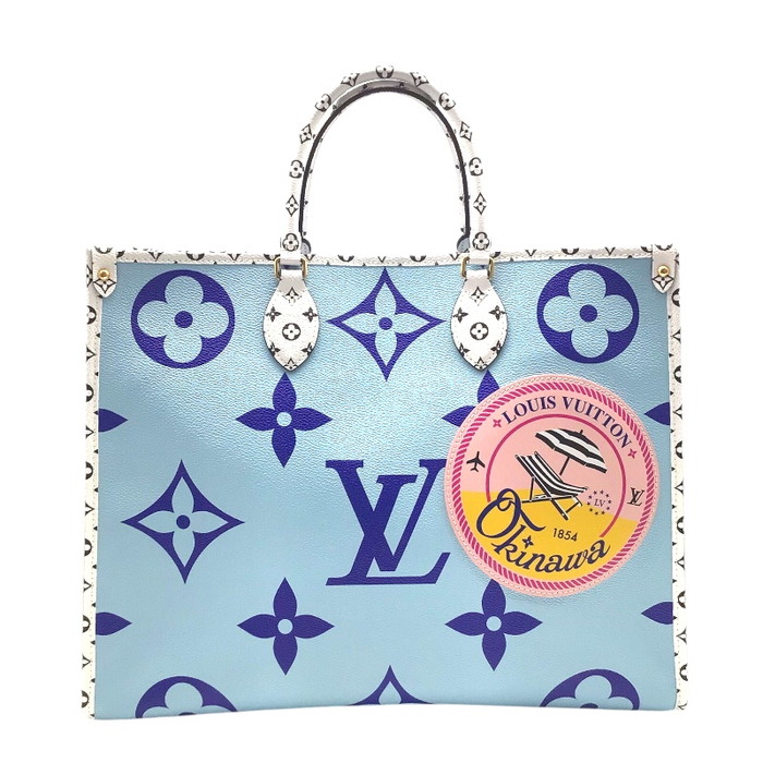 ルイヴィトン 草間彌生 バッグ LV x YK オンザゴー MM M46379 LOUIS VUITTON ルイヴィトン オンザゴーMM モノグラム マルチ