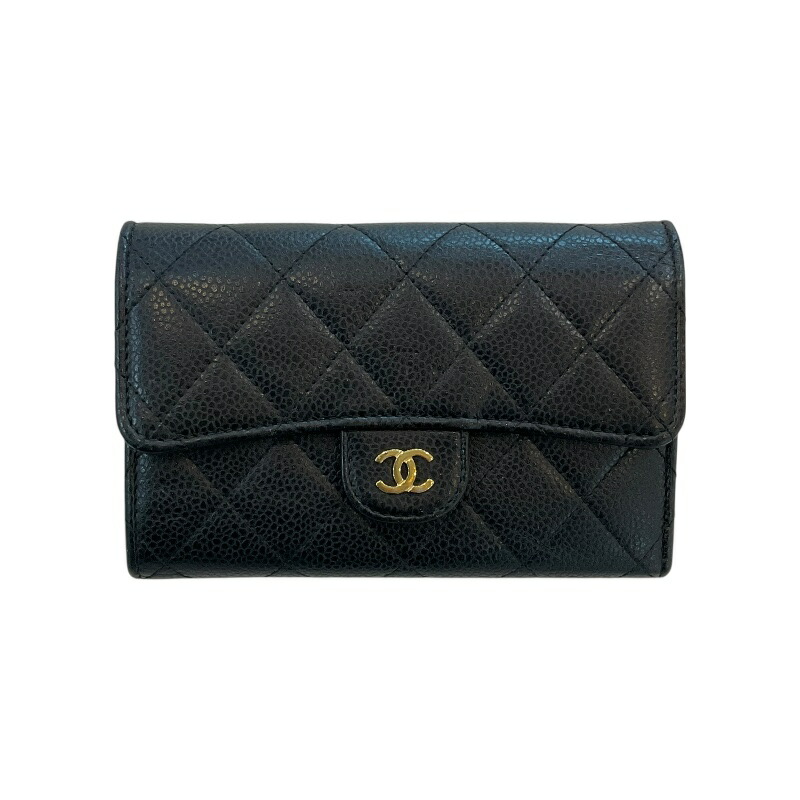 CHANEL シャネル AP0232 マトラッセ ミディアム フラップウォレット 三つ折り財布 【USED-AB】かんてい局コザ山内店 k3101672927400011|かんてい局沖縄 店