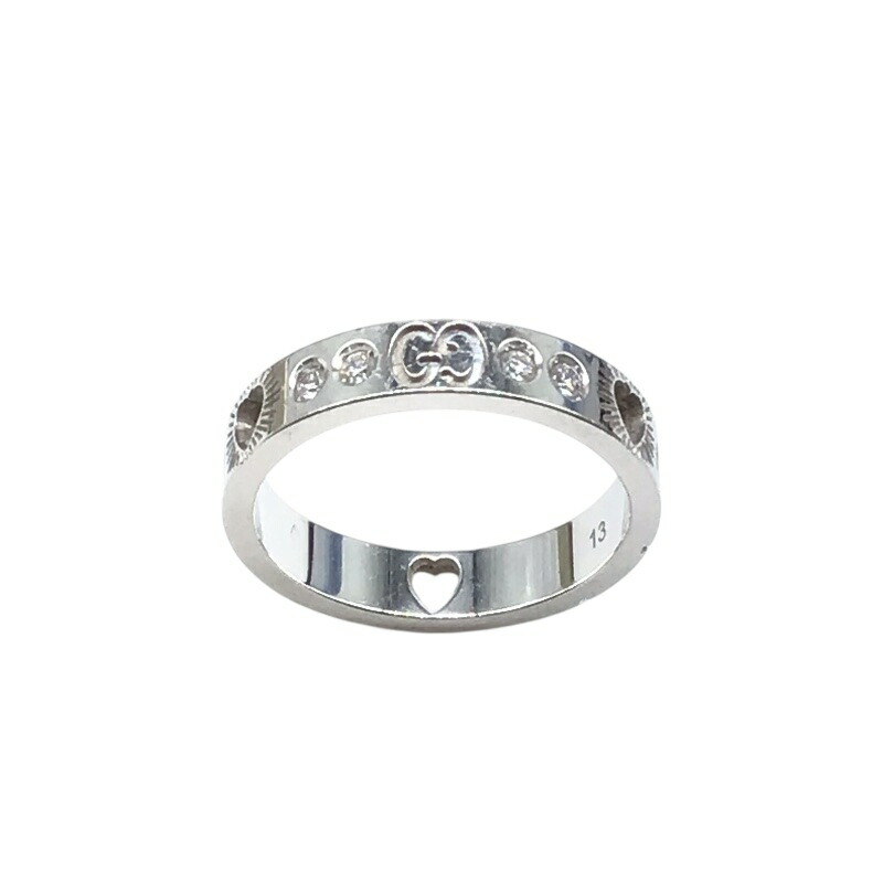 GUCCI グッチ ハートダイヤリング 11号 楽天市場】グッチ リング ハートの通販