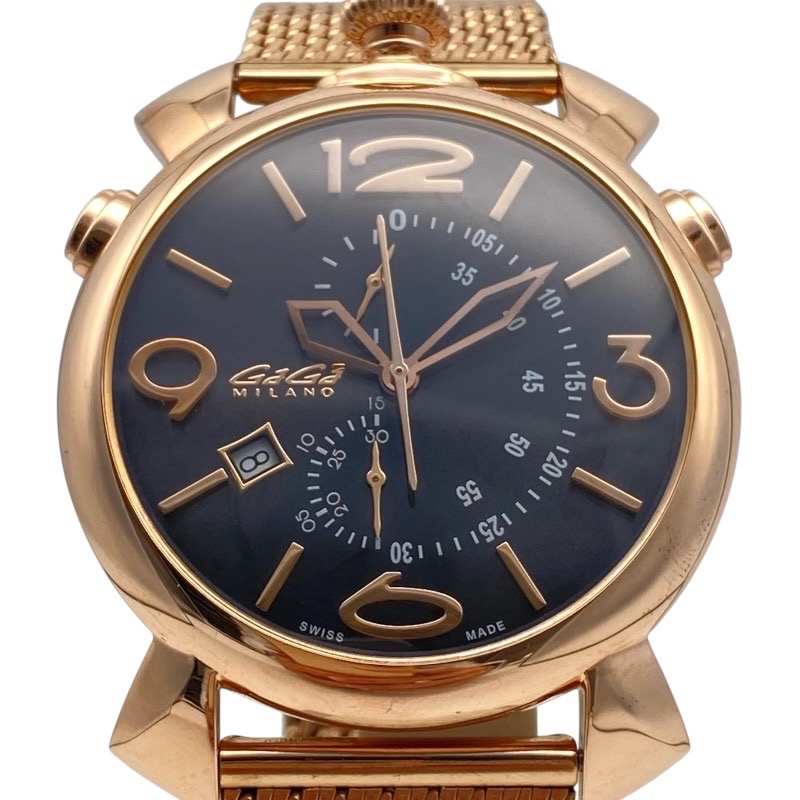 楽天市場】☆極美品☆箱・保証書付き【GaGa MILANO】ガガミラノ