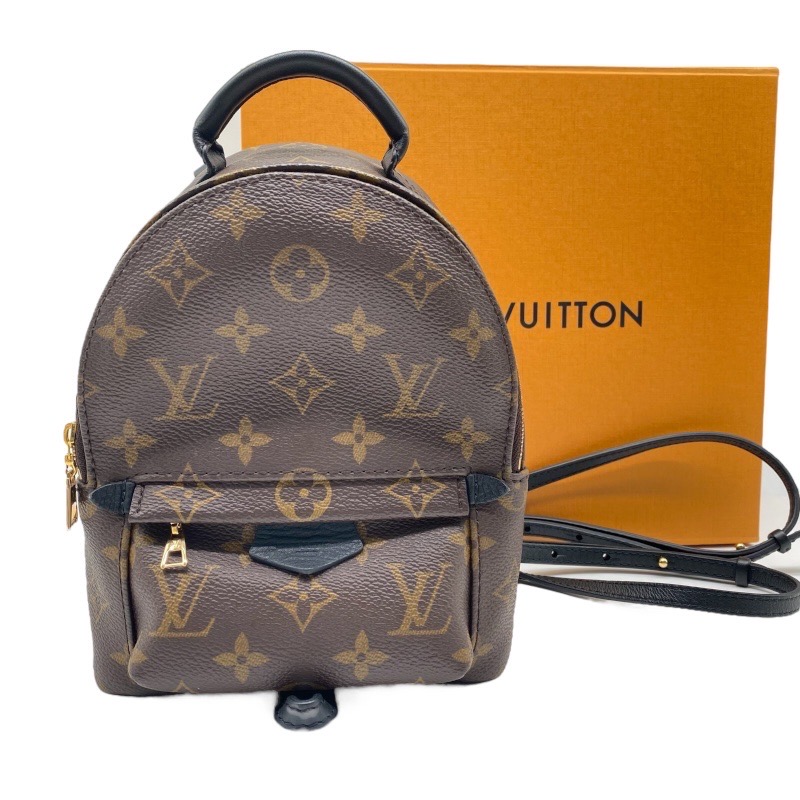 LOUISVUITTON 【ルイヴィトン】M44873 パームスプリングスバックMINI モノグラム うしろ側容器に並べる【中古品/USED-AB】一六銀行 かんてい局那覇店 ｎ3100766927400036 バッグ-バッグ・小物・ブランド雑貨