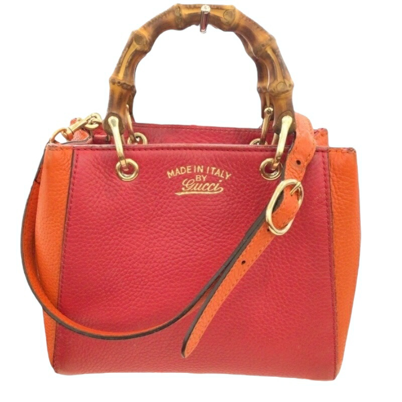 GUCCI ハンドバッグ レザー バンブー バッグ グッチ 楽天市場】【バッグ】GUCCI グッチ バンブー レザー