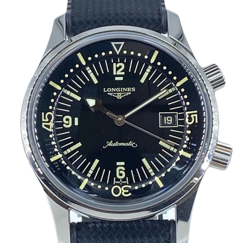 LONGINES　ロンジン　L3.774.450.9　レジェンドダイバーストラップ　自動巻き　メンズ【USED-B】質かんてい局コザ山内店　k3100069927400006