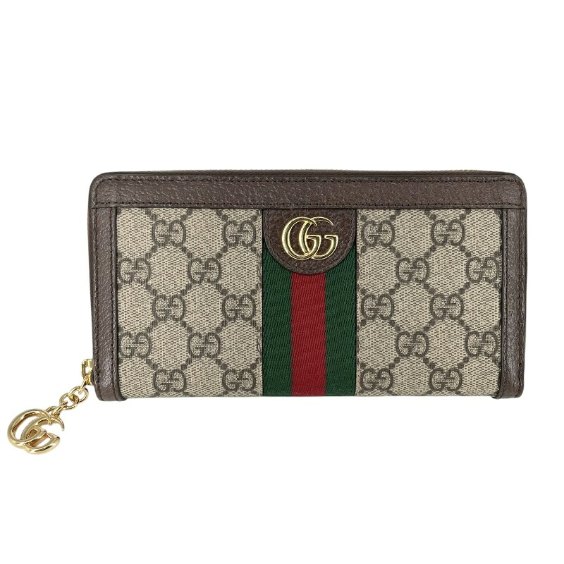GUCCI グッチ 523154 オフィディア GG ジッピーウォレット【USED-AB】質かんてい局コザ店 ｋ3101561927400093 メンズ財布-財布・ケース-バッグ・小物・ブランド雑貨