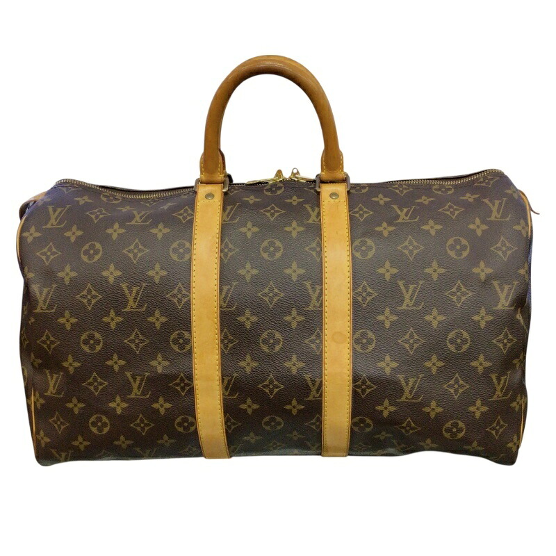 Louis Vuitton　ルイヴィトン　M41428　モノグラム　キーポル45【鍵、ネームタグなし】旅行バック　ボストンバッグ【USED-C】かんてい局コザ山内店　ｋ3100992927400074