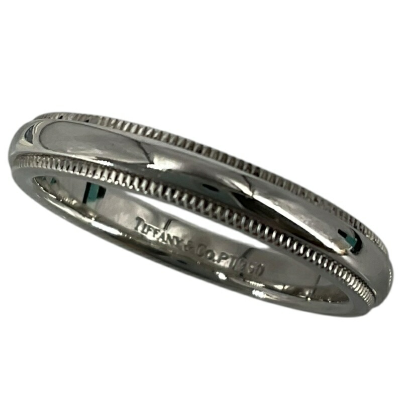 TIFFANY\u0026Co. ティファニー ミルグレイン 周波数帯域 輪っか【USED-A】 かんてい局コザ山内店 k3103409927400096