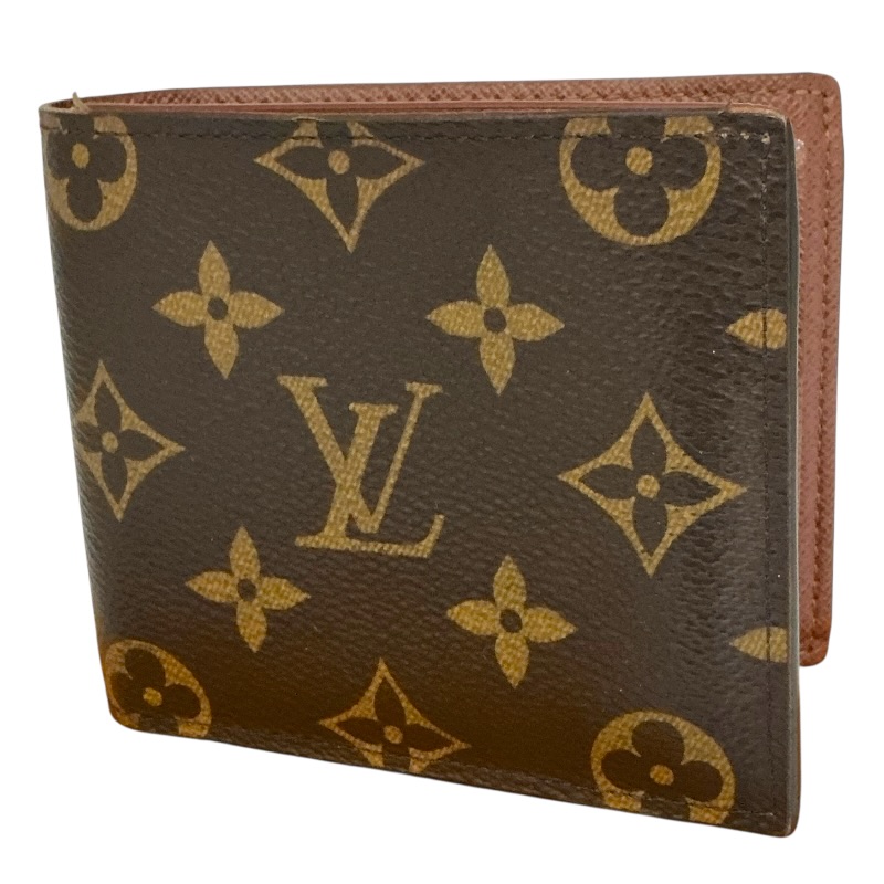 LOUISVUITTON ルイヴィトン M62288 ポルトフォイユ マルコ NM モノグラム 赤銅色【USED-B】かんてい局コザ山内店 k310897927400316