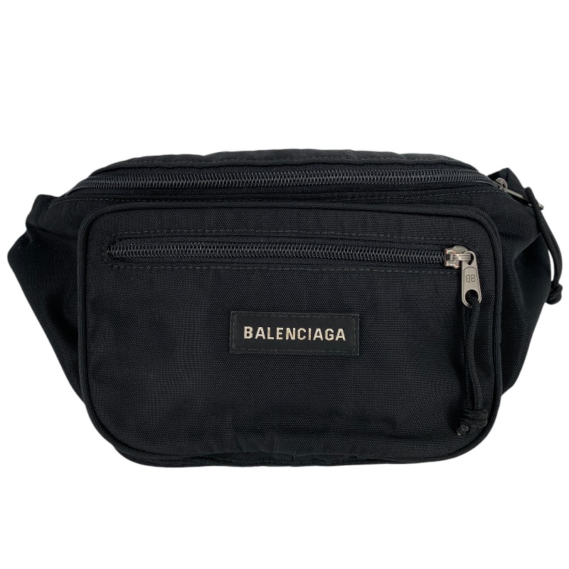 BALENCIAGA バレンシアガ 482389 エクスプローラー・ベルトバッグ 黒いこと【USED-B】かんてい局コザ山内店 ｋ3100664927400009
