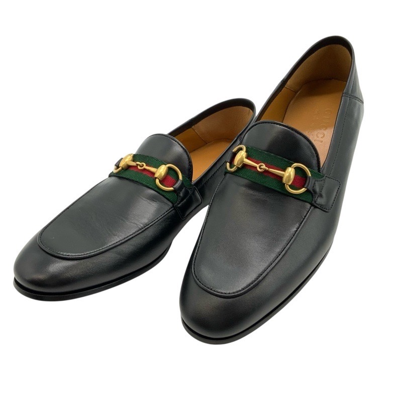 【美品】GUCCI/ホースビットローファー/スウェード/ブラック/41E GUCCI - GUCCI ホースビットローファー レディース 靴の通販 by