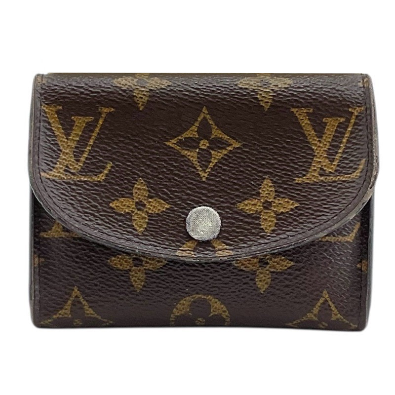 LOUIS VUITTON　ルイヴィトン　中古品　USED-BC　ポルトモネ・ロザリ　モノグラム　ブラウン　g3101897927900072　レディース　 かんてい局宜野湾愛知店