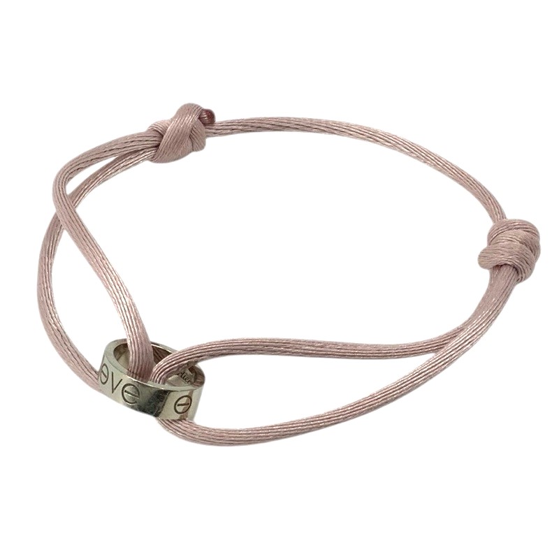 楽天市場】カルティエ Cartier ブレスレット ラブ チャリティー K18WG