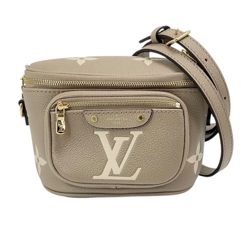 LOUIS VUITTON ルイヴィトン 中古品 USED-A M83219 ミニバムバッグ モノグラムアンプラント なめし革 ｔ3100879927900059 レディース 一六銀行 かんてい局つかざん店 バッグ・小物・ブランド雑貨-バッグ-レディースバッグ