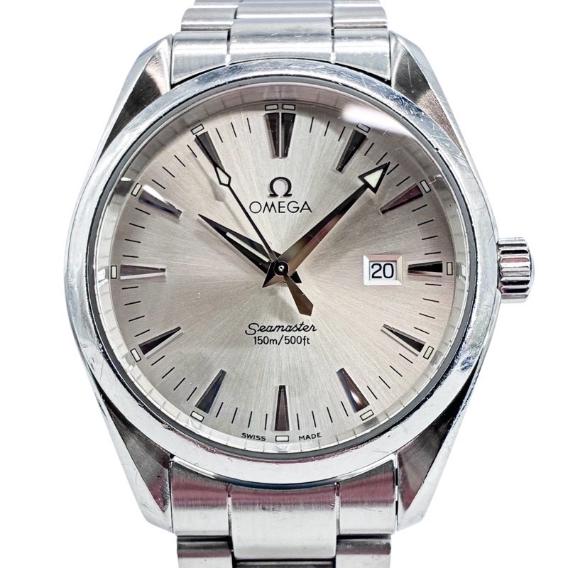 OMEGA  ゼロ 2518.30 シーマスターアクアテラ 石英 メンズ 中古品 USED-B  g3100005927900066 かんてい局宜野湾愛知店