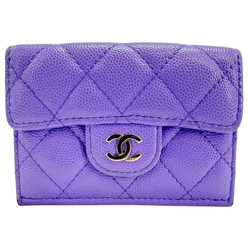 CHANEL シャネル 中古品 USED-B AP0231 クラシックスモールフラップウォレット キャビア人はだ 三つ折り紙入れ g3101898927900008 レディース かんてい局宜野湾愛知店