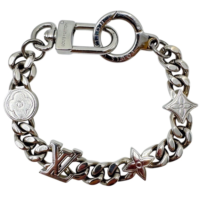 美品ꕥLOUIS VUITTON モノグラム エレメント チェーン M01468 LOUIS VUITTON 【中古】LOUIS エレメント チェーン モノグラム