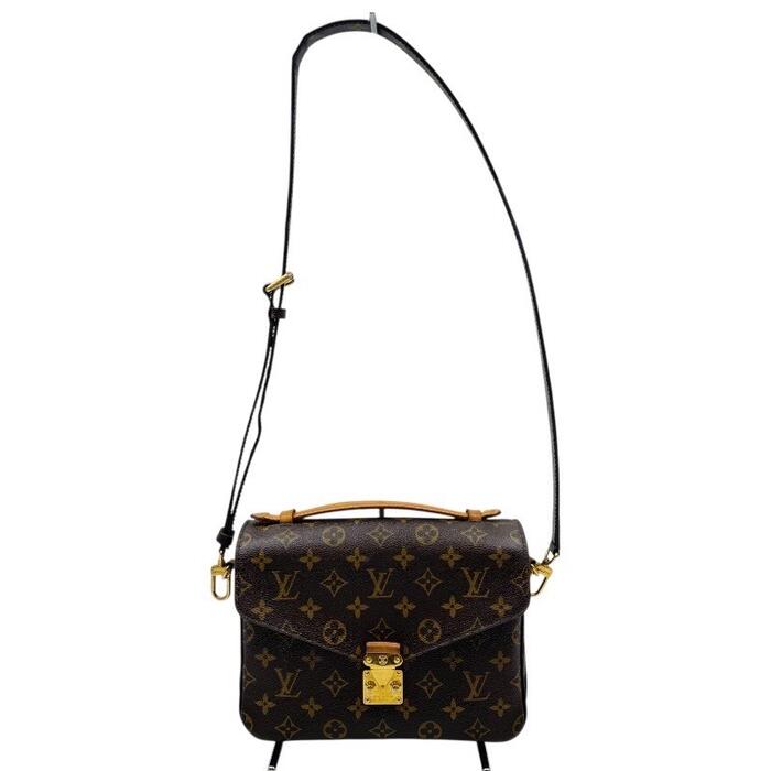 LOUIS VUITTON　ルイ・ヴィトン　M44875　ポシェット・メティスMM　モノグラム・キャンバス　USED-B　ng3100879927700018　送料無料　かんてい局名護店