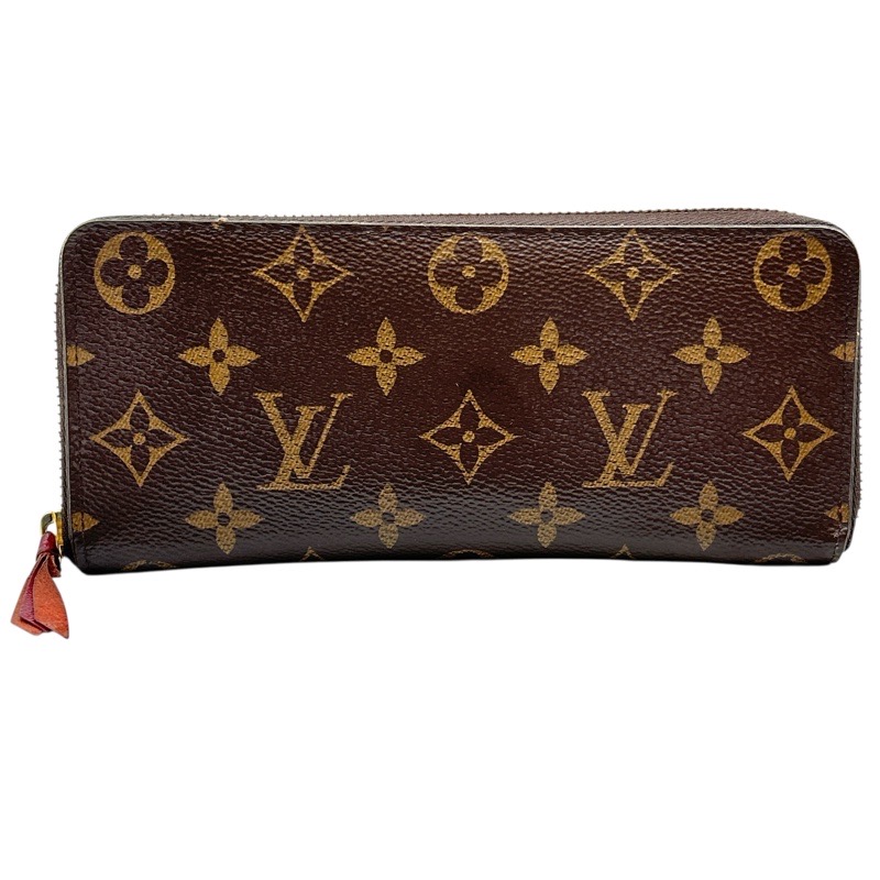 LOUIS VUITTON【ルイヴィトン】ポルトフォイユ クレマンス フューシャ M60742 ジッピーウォレット 長紙入れ レディース【中古品/USED-B】一六銀行 かんてい局名護店 ng3101558927700104 貨物輸送無料