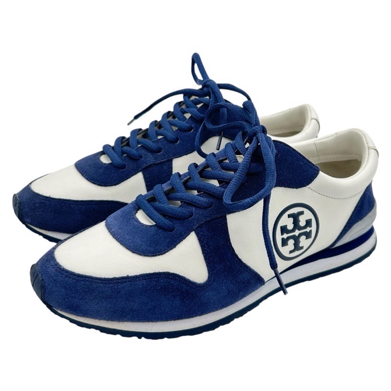 【お客様還元価格2026年7月31日まで】TORY BURCH　トリーバーチ　37028　スニーカー　ネイビー　レディーススニーカー　中古品【USED-B】質屋　かんてい局つかざん店　ｔ3104755940400002｜かんてい局沖縄　店