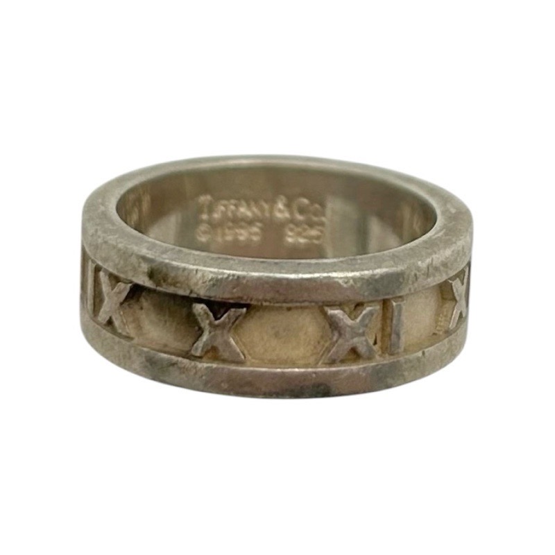 TIFFANY&Co. ティファニー アトラスリング 925 6.4g 10号 メンズ ジュエリー シルバー 中古品【USED-B】 質屋 かんてい局つかざん店 t3103409940400005|かんてい局沖縄 店