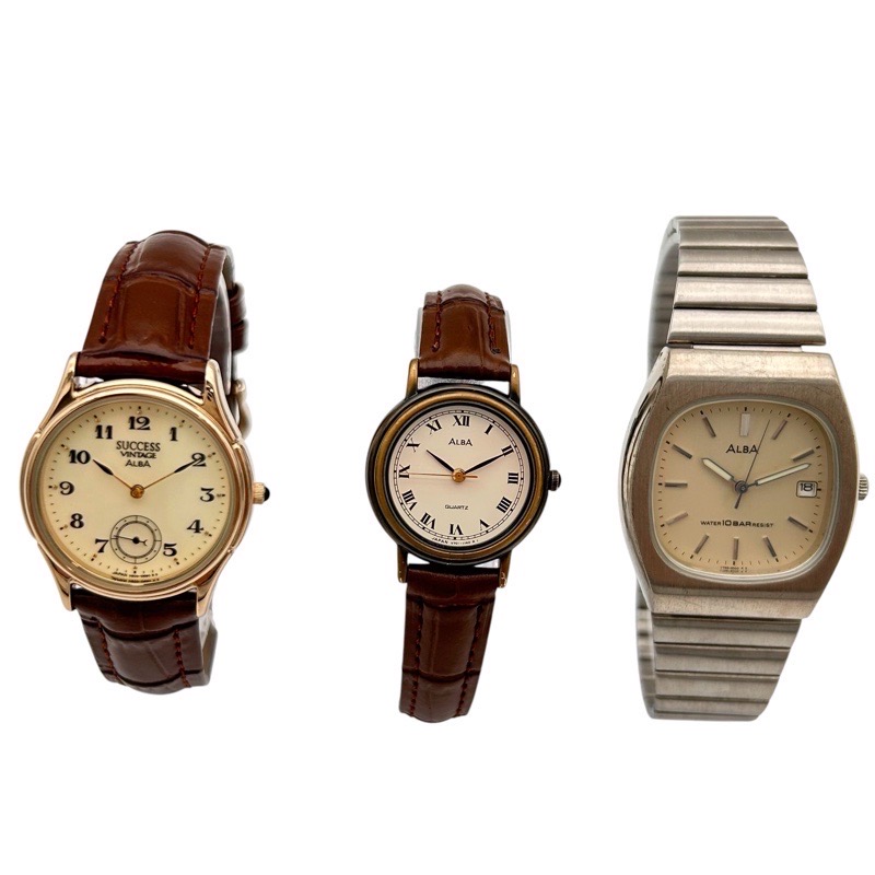 【 訳あり商いもの 】3品まとめ売り！ SEIKO セイコー AACK026 V732-5000 AAAE076 レディースウォッチ メンズウォッチ 中古品【USED-AB】 一六銀行 かんてい局つかざん店
