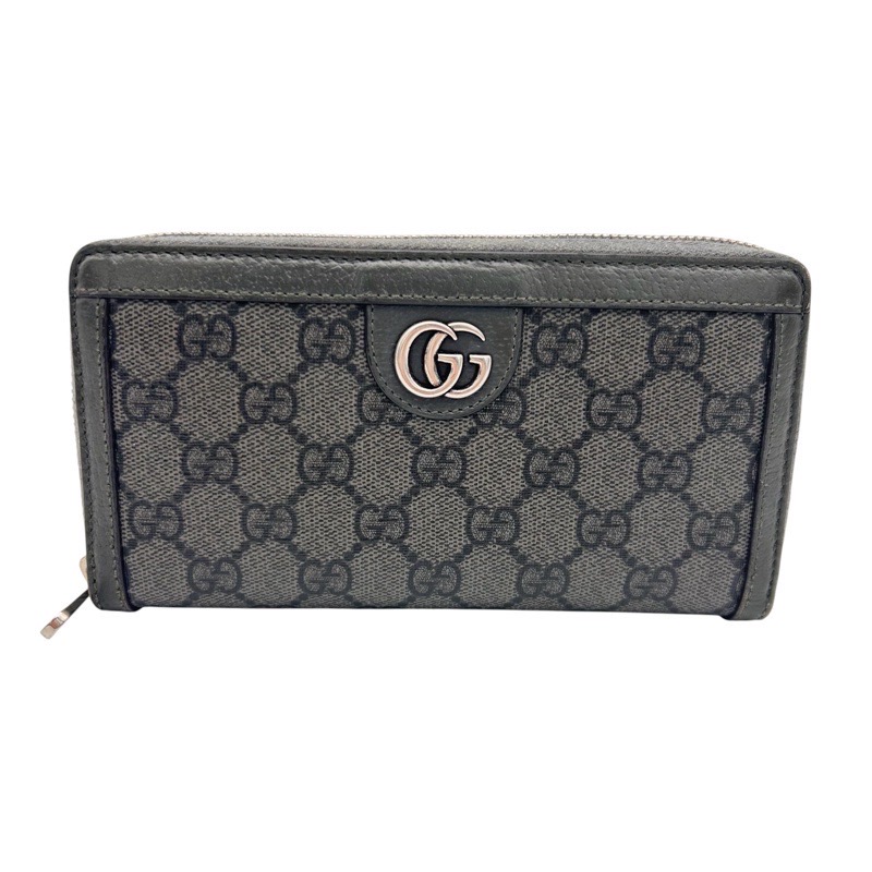 GUCCI グッチ 706844 オフィディア ジップアラウンド 薄墨色 メンズウォレット GGロゴタイプ 中古品【USED-AB】 一六銀行 かんてい局つかざん店 ｔ3101561940400002
