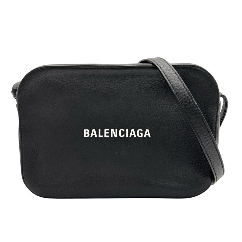 BALENCIAGA バレンシアガ エブリデイカメラバッグ なめし革 黒いこと メンズ ショルダーバッグ 【USED-B】一六銀行 かんてい局つかざん店 ｔ3100438940400001
