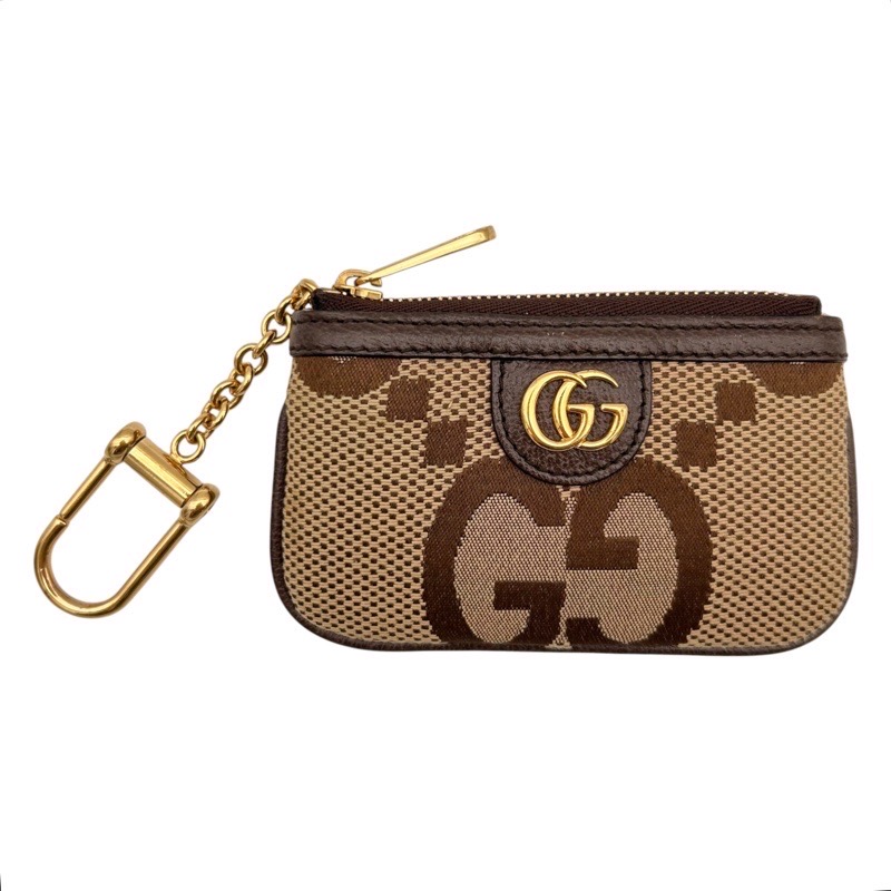 GUCCI グッチ 671722・1147 ジャンボGG コインケース 赤銅色 男女兼用 中古品【USED-B】 一六銀行 かんてい局つかざん店 ｔ3102239940400002