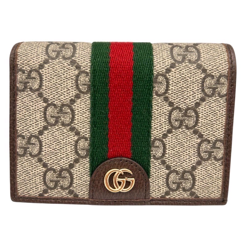 GUCCI グッチ オフィディア スモールウォレット 83847・0416 男女兼用 ミニ紙入れ GG帆布 中古品【USED-A】 一六銀行 かんてい局つかざん店 ｔ3101900940400005