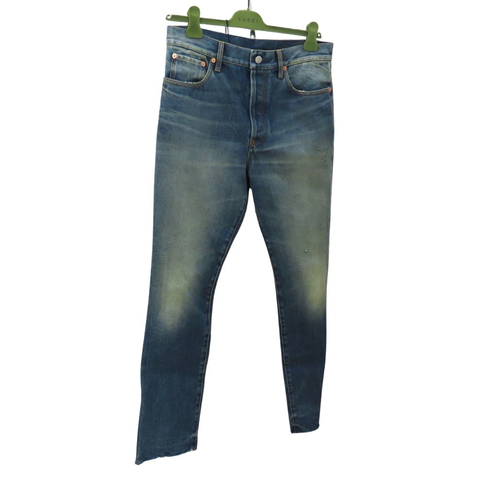 楽天市場】GUCCI 2019SS Symbols Tapered Denim Pant 408637