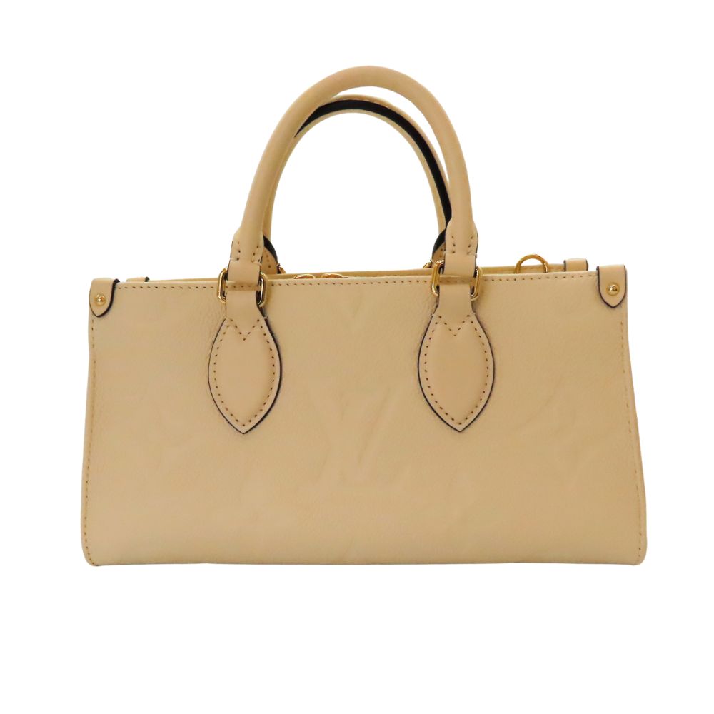 【中古】Louis Vuitton ルイヴィトン モノグラム アンプラント M23698 オンザゴーEW クレーム ハンドバッグ ショルダーバッグ チェーンショルダー 3WAYバッグ アイボリー A2501770 【無料ギフトラッピング承ります】 206,000円