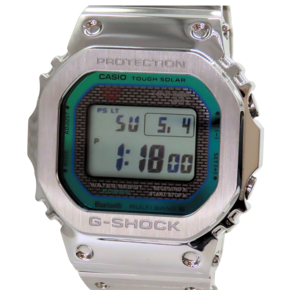 【中古】CASIO カシオ GMW-B5000 パソコン-1JF G-SHOCK 盛りだくさん金属元素 虹霓色合い 電磁波時辰儀 ソーラー蓄電池 Bluetooth積み上げる Gぼうぜん自失 ジーショック 声遣い メンズ ウォッチ A2501924 【無料ギフトラッピング承ります】