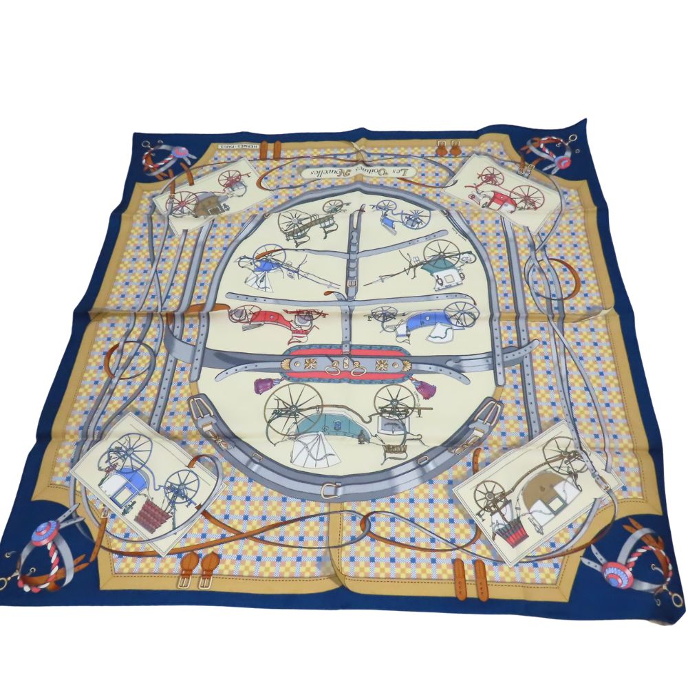 楽天市場】【エルメス】Hermes カレ70 シルクスカーフ Balade en