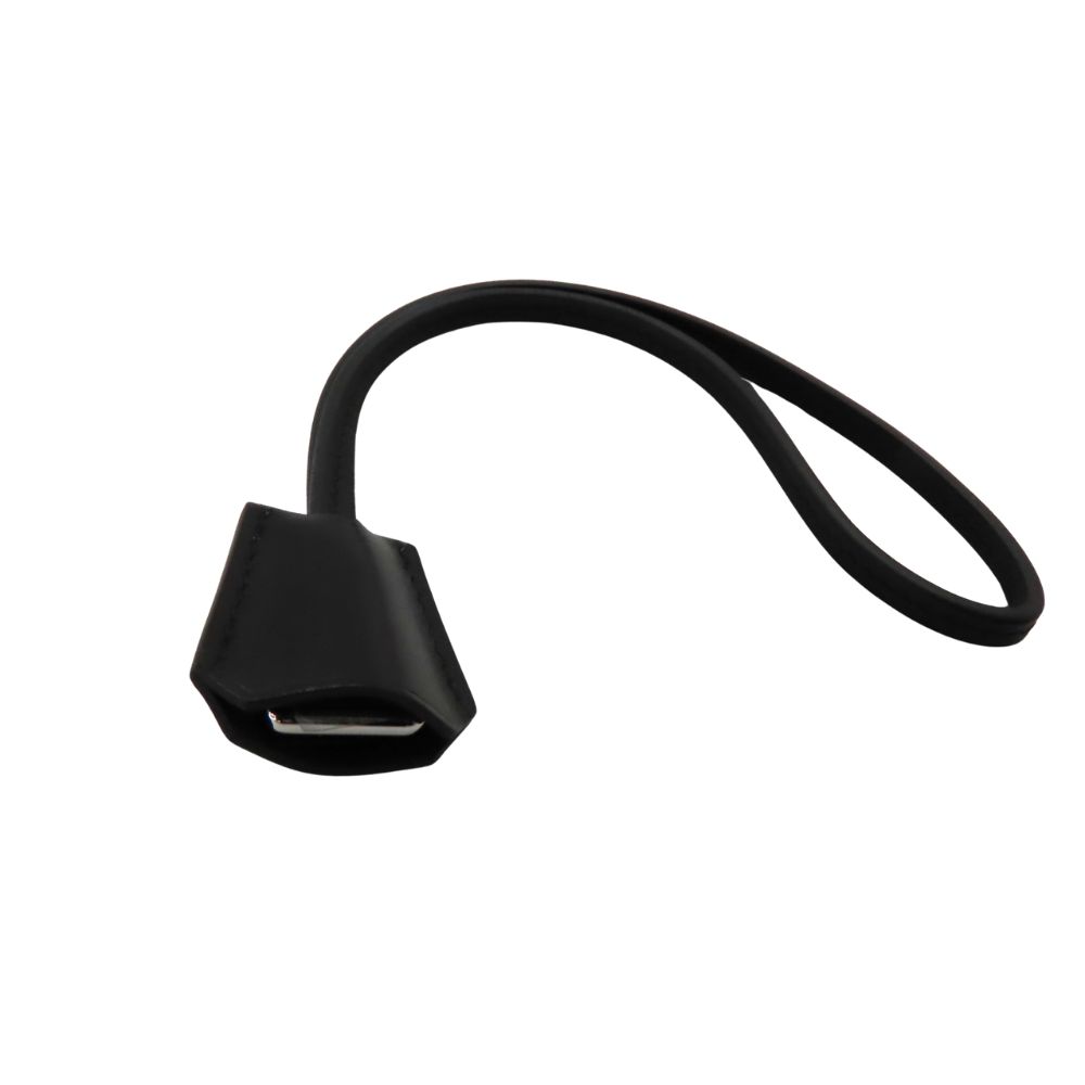 【中古】Hermes エルメス ブレスレット クロシェット サイズ:T3 カラー:ブラック 未使用品 レディース ユニセックス 保護シール付 A2502384 【無料ギフトラッピング承ります】