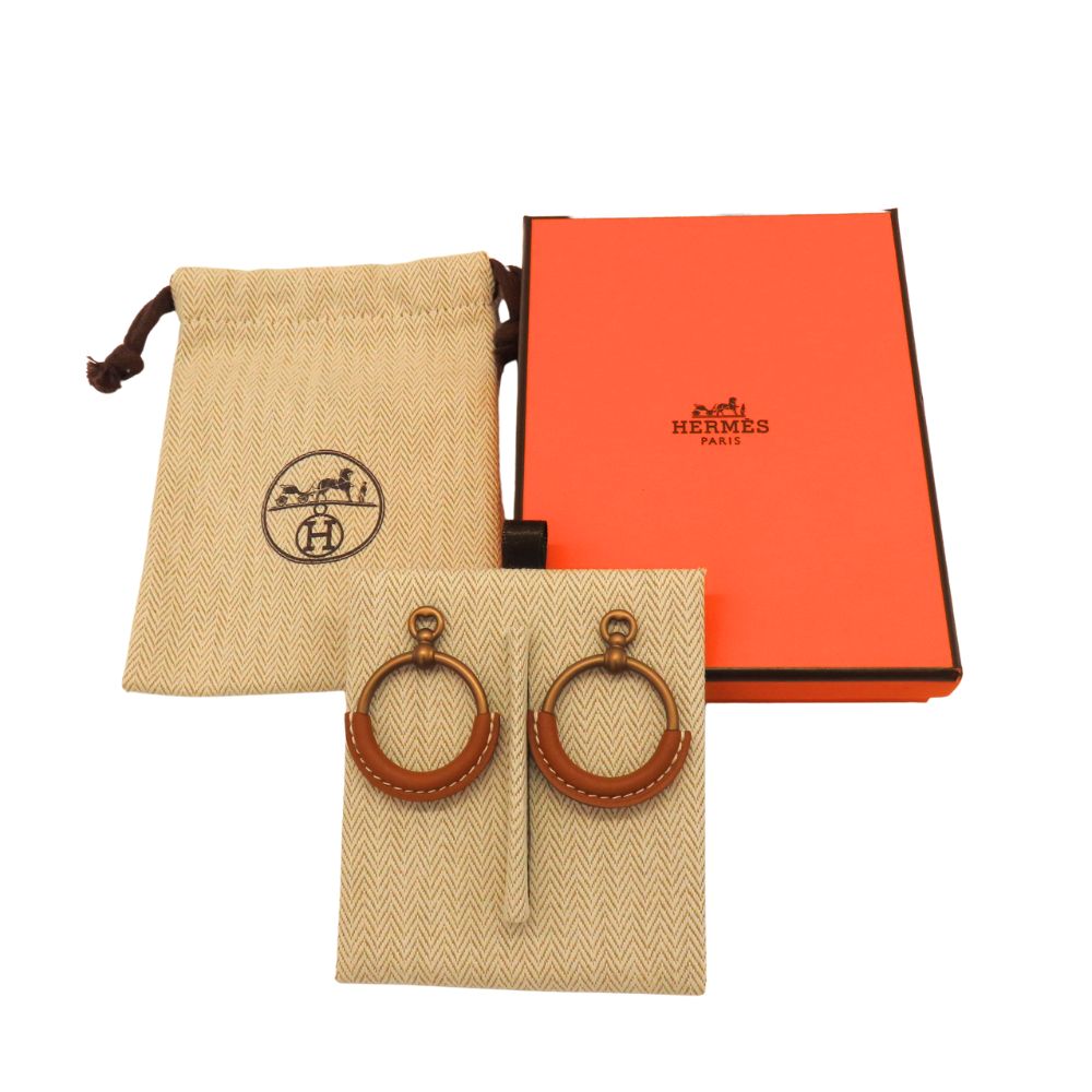 エルメス♡ピアス未使用 楽天市場】エルメス HERMES ピアス ガンバード クルー・ド・セル