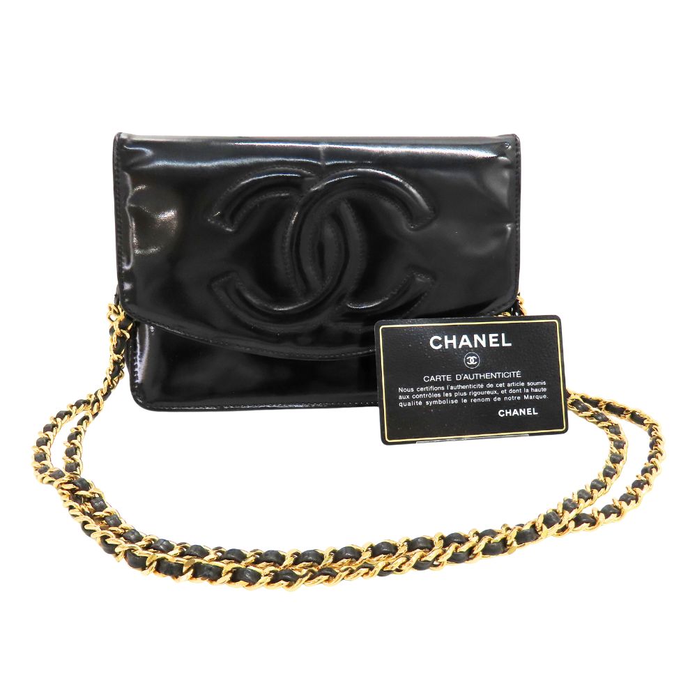 CHANEL キルティングウォレット 財布 楽天市場】シャネル【CHANEL】ハンプトン チェーンウォレット