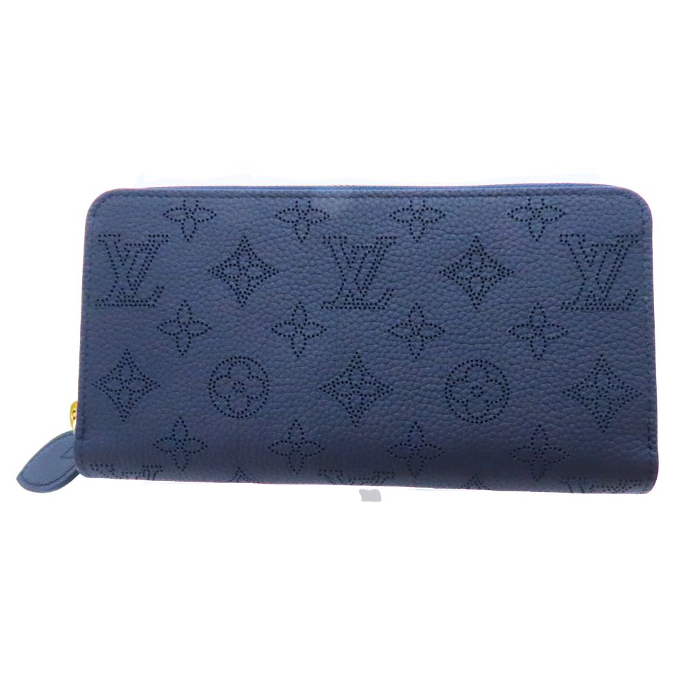 【中古】LOUIS VUITTON ルイ ヴィトン M14569 ジッピー・ウォレット マヒナ 米国海軍 長銭入れ 銭入れ パンチング LVロゴタイプ レディース メンズ  A2504109【無料ギフトラッピング承ります】