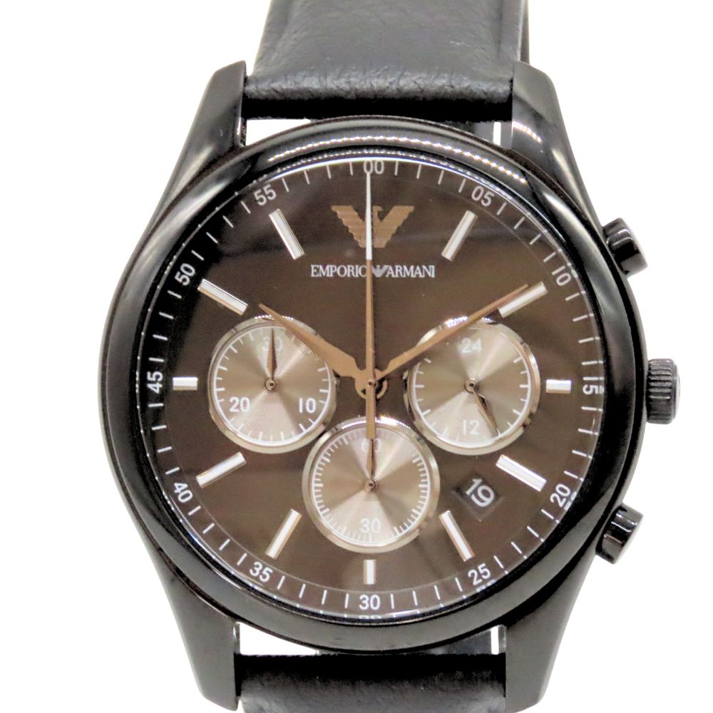 1円 エンポリオアルマーニ AR-0680 QZ 動作品 (CC 75) エンポリオアルマーニ EMPORIO ARMANI 腕時計 メンズ ソーラー WORLD