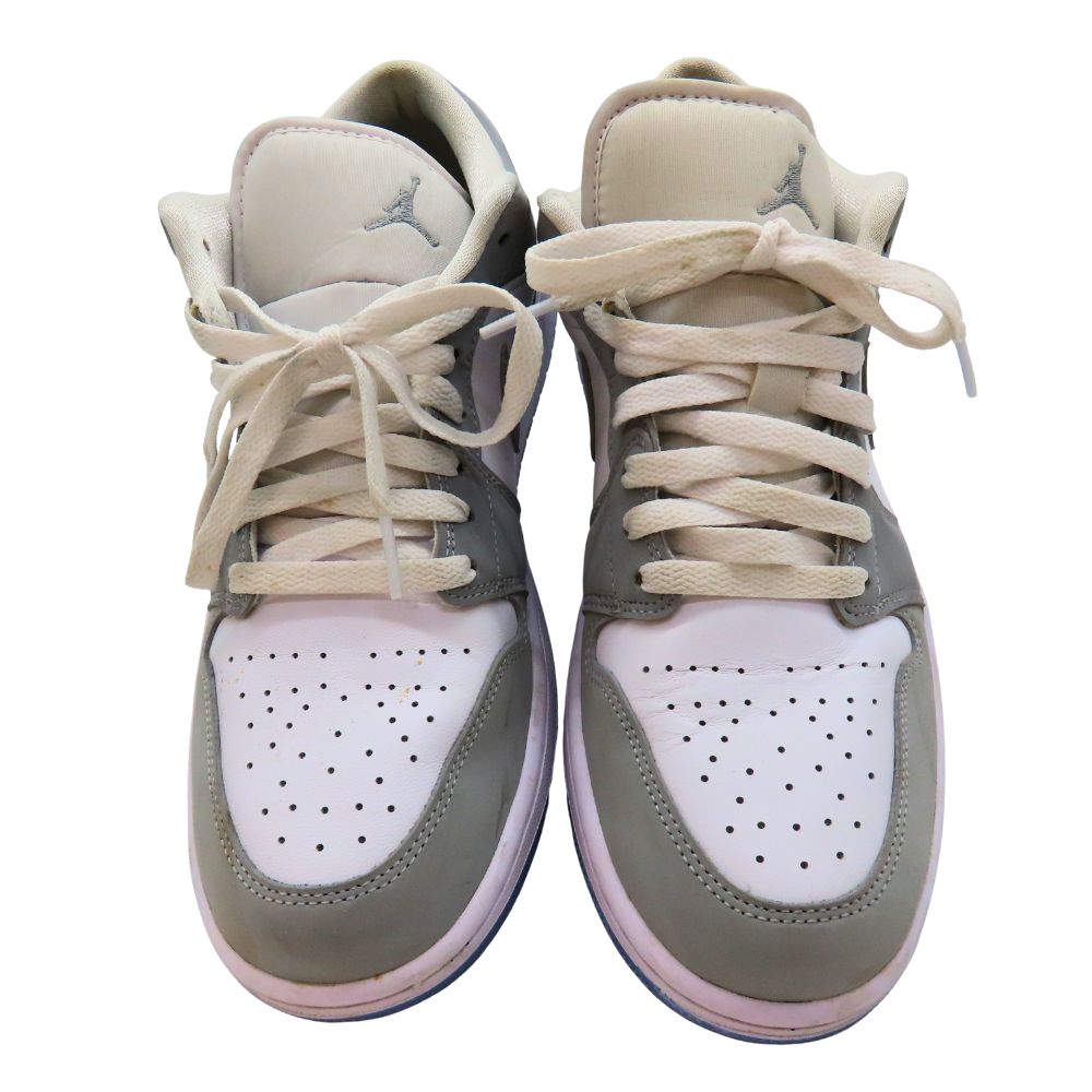【中古】NIKE ナイキ エアジョーダン1Low 狼薄墨色 白いこと 型:DC0774-105 27.5糎 スニーカー シューズ 27糎 靴 メンズ A2501317 【無料ギフトラッピング承ります】